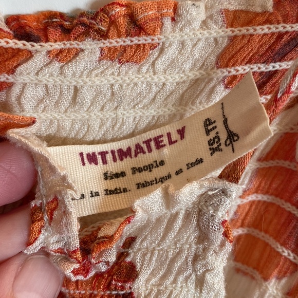 Free people Floral Garden Maxi Dress size XS intimately free people - Picture 6 of 11